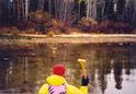 #3: Arriving at west shore of N. Wabasca L. near confluence