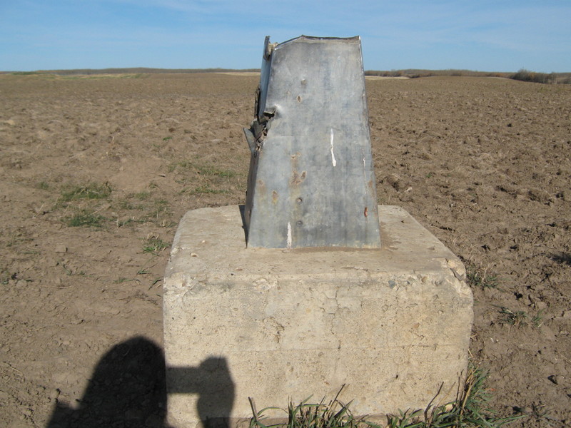 Old survey monument 