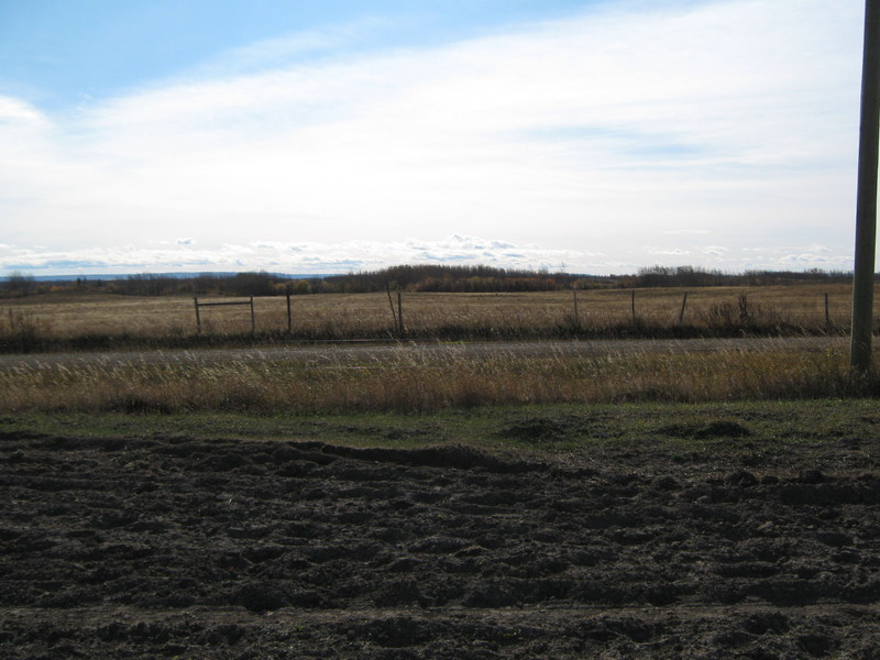 Southerly view from the confluence