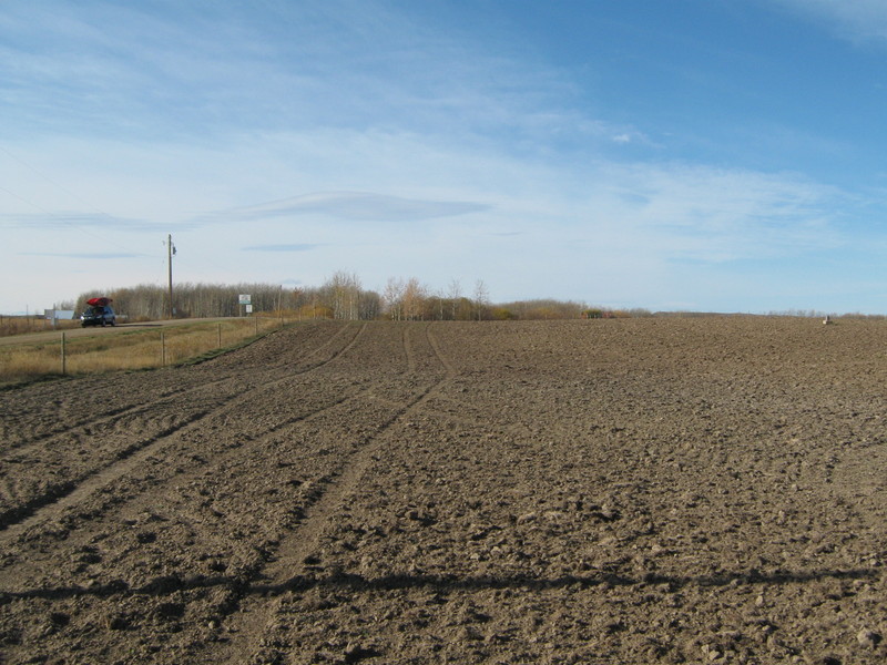 Westerly view from the confluence