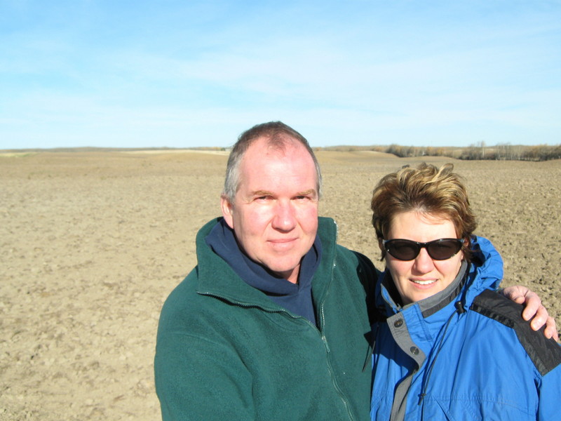 Julie and me at the confluence