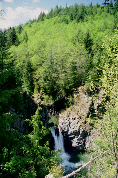 Waterfall on Haslam Creek