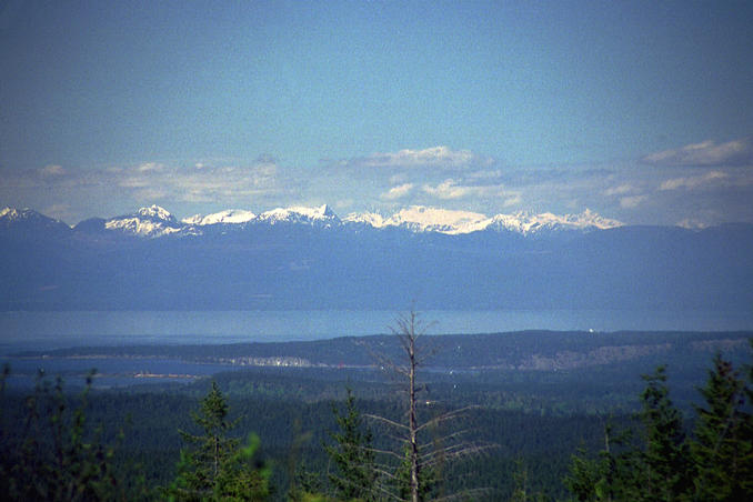 Mountains on the BC mainland