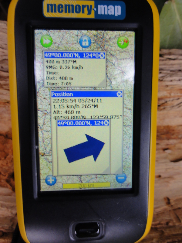 GPS screen