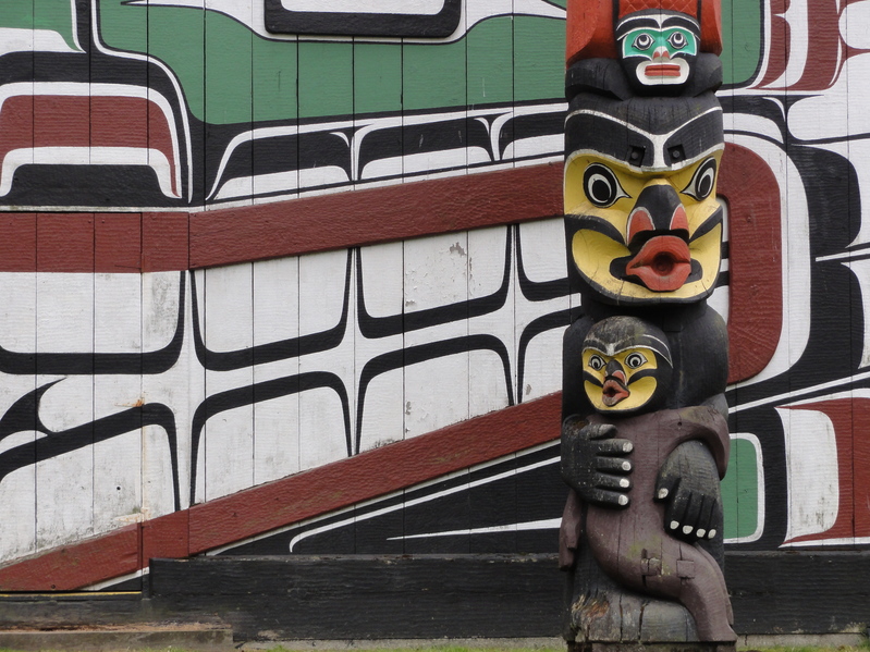 Victoria Royal BC Museum - The Totem poles park