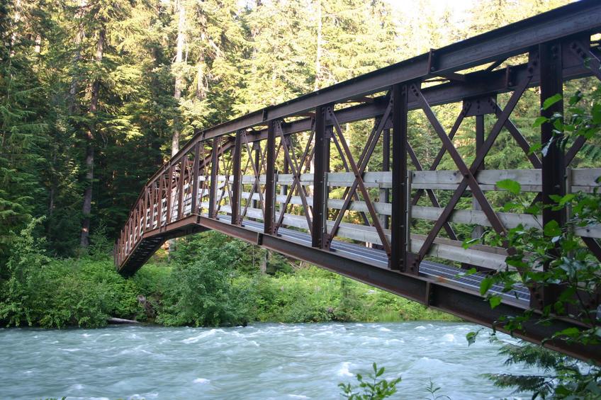 Cheakamus River bridge