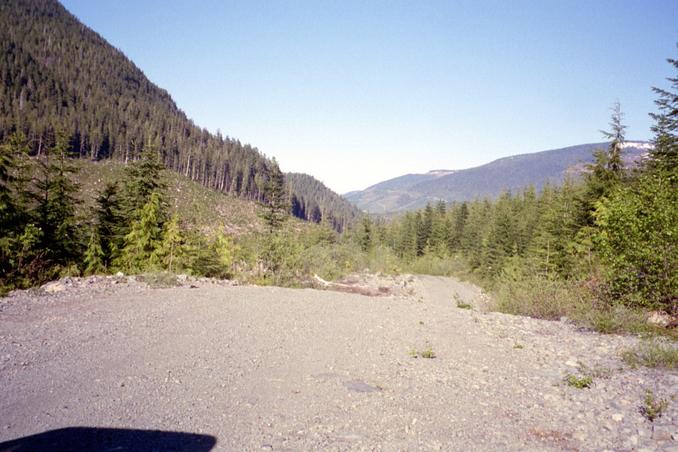 Menzies Bay Main Road near km 50