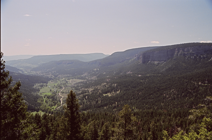 Deadman river valley