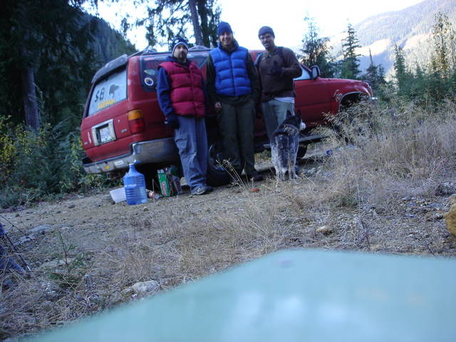 Group picture: Scott, Ivan, Jeremy, and Blue.