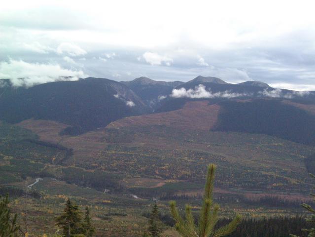 Mt. Kimball as seen during the climb-looking South