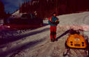 #3: The truck, the snowmobile, and the brother - nice jacket :)