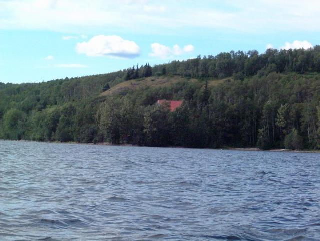 The confluence looking North