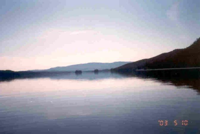 Looking southeast from the confluence