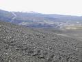 #2: View to the west, with one of the pits and the 13 km coal conveyor in the distance