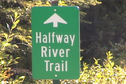 #2: Halfway River Trail sign