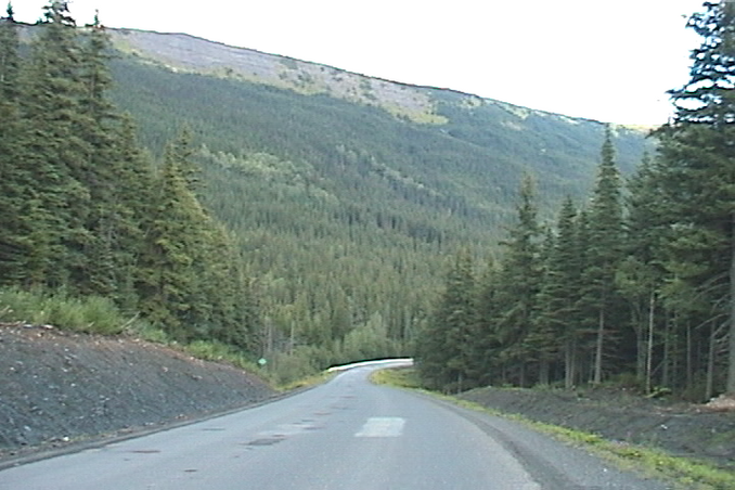 east, towards confluence, from highway