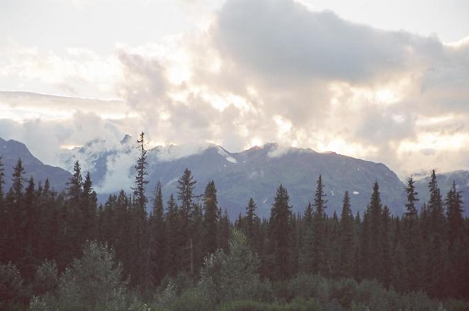 view from highway, below 57°N, facing West