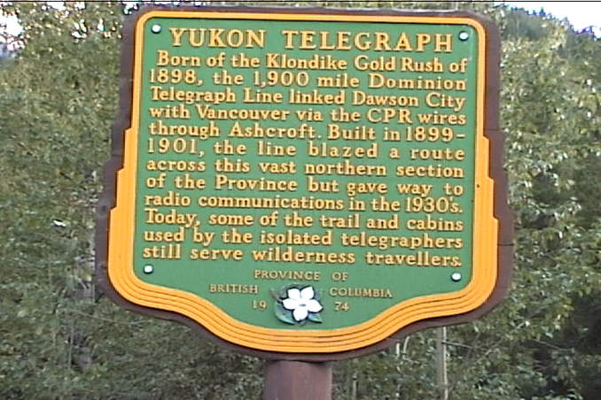 Yukon Telegraph sign