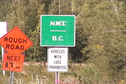 #5: NWT/BC border sign