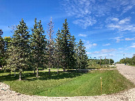 #2: Looking north from our closest approach to the confluence