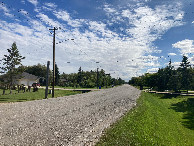 #4: Looking south, down Rebeck Road
