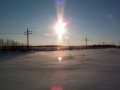 #2: View to the Southwest with Powerlines following the Railroad