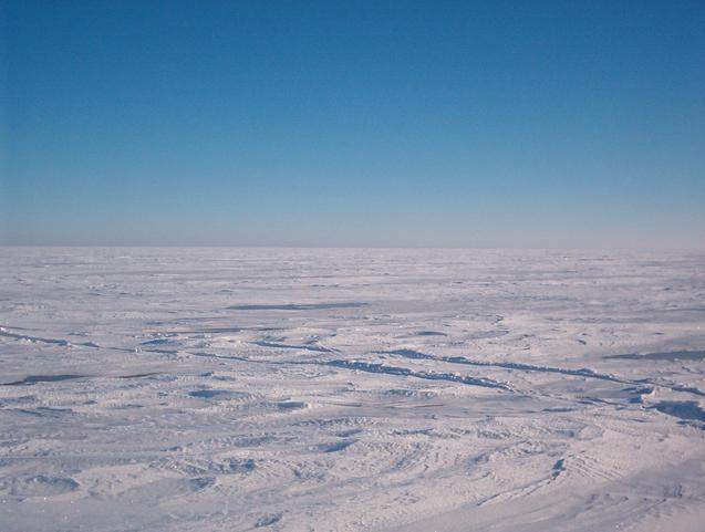 At the site on the Ice. Temp: -10C