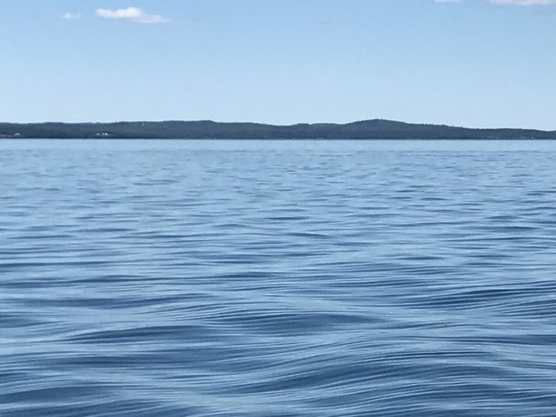 View to the west of Perry, Maine