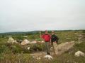 #7: Wayne and I on the rough atv road coming back.