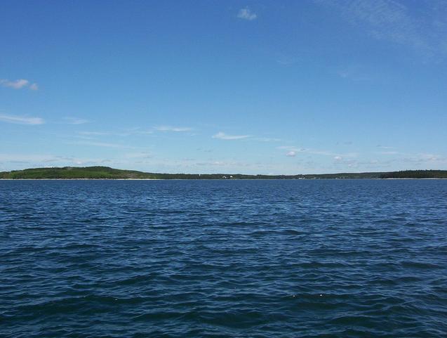 View to the north