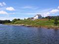 #9: The guest house and waterfront, as seen from the dock