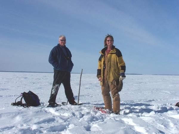 Dave Buckerfield & Gary Vizniowski mark the spot!