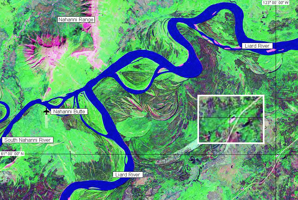 NASA Landsat satellite image (early 1990s)