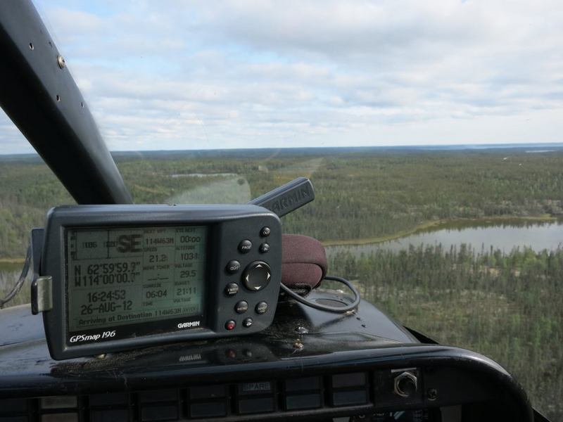 GPS photo taken while LCD was switching