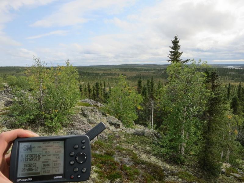 view to the east