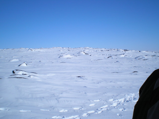 East from confluence