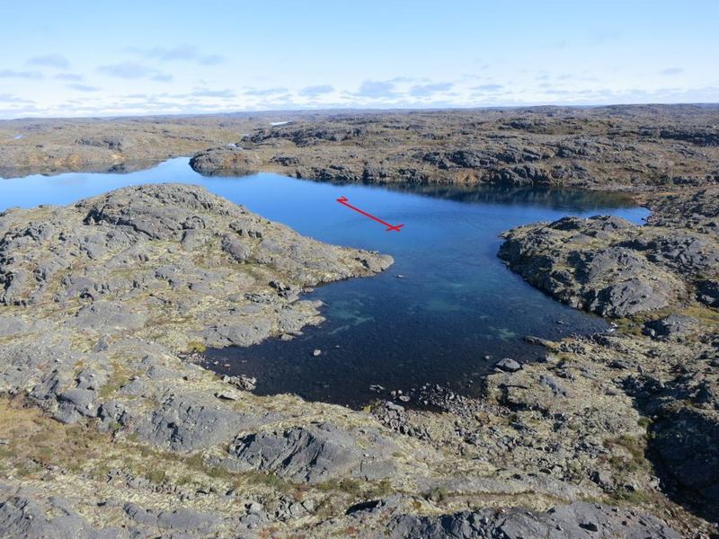 Marked confluence and north direction