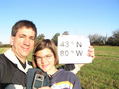 #3: Joseph and Lilia Kerski celebrate our first confluence in Canada.