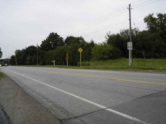 Location of photos; I was standing behind the 'children playing' sign.