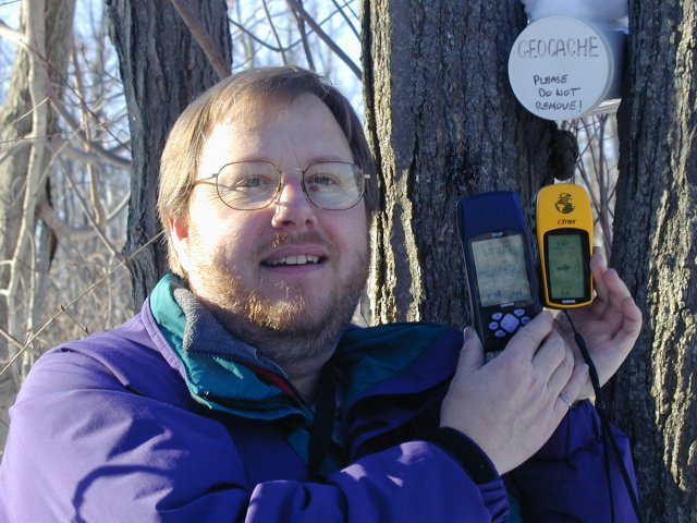 John stops at cache machine