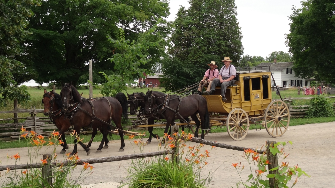 #10 mail coach in the Upper Canada Village