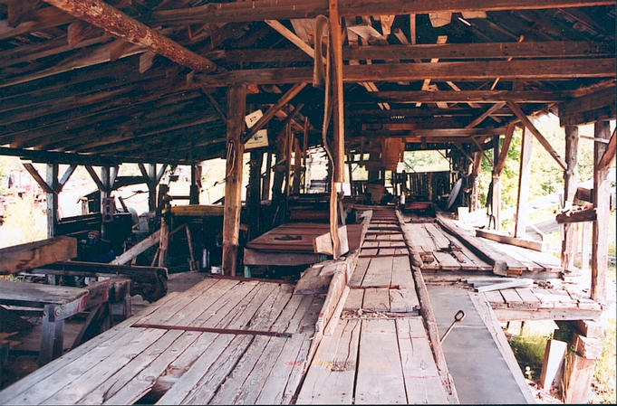 Old sawmill.