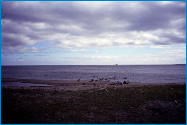 Some local residents near Blind River