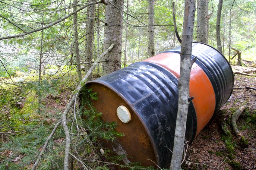 A closeup view of the 'confluence drum'