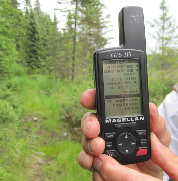GPS photo from nearest point
