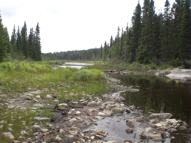 View of Gurnett Lake from North End