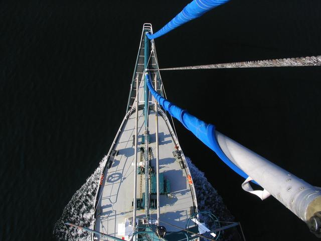 View from the mast top