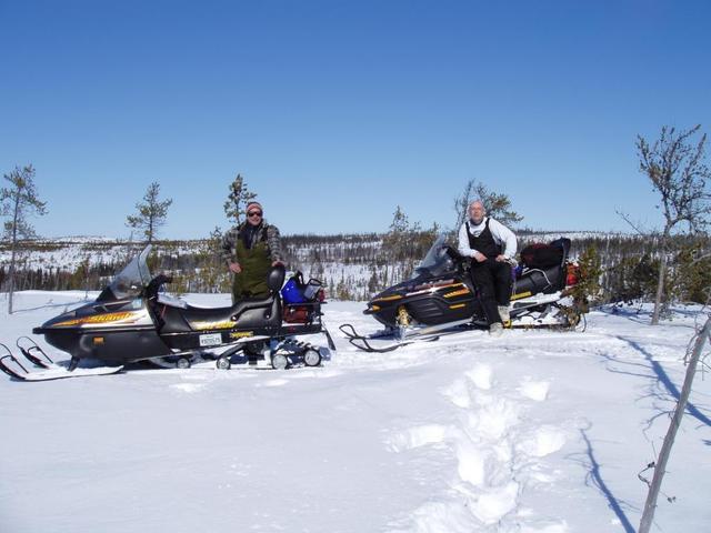 Andre and Claude at the confluence - André et Claude à la confluence