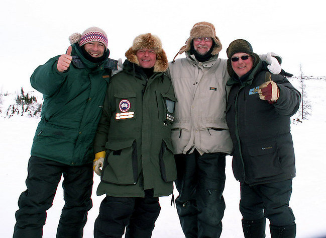 Luc, Gilles, Daniel and Louis