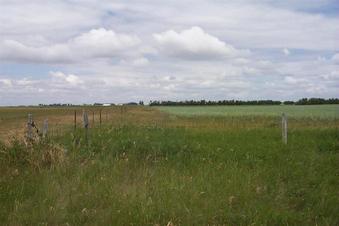 #1: Overview of the confluence area looking north.  The confluence is in the middle of the picture.